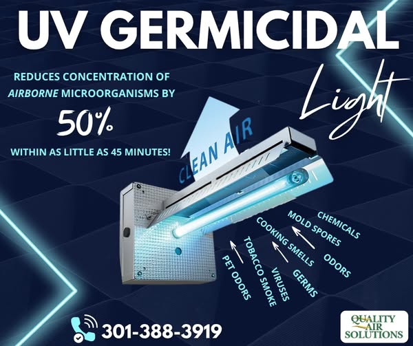 Silver Spring MD UV Light Ductwork HVAC